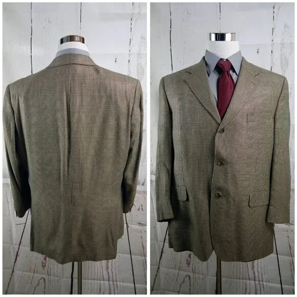 Pinstripes Jack Victor Collection Blazer Sports Co - Picture 7 of 8